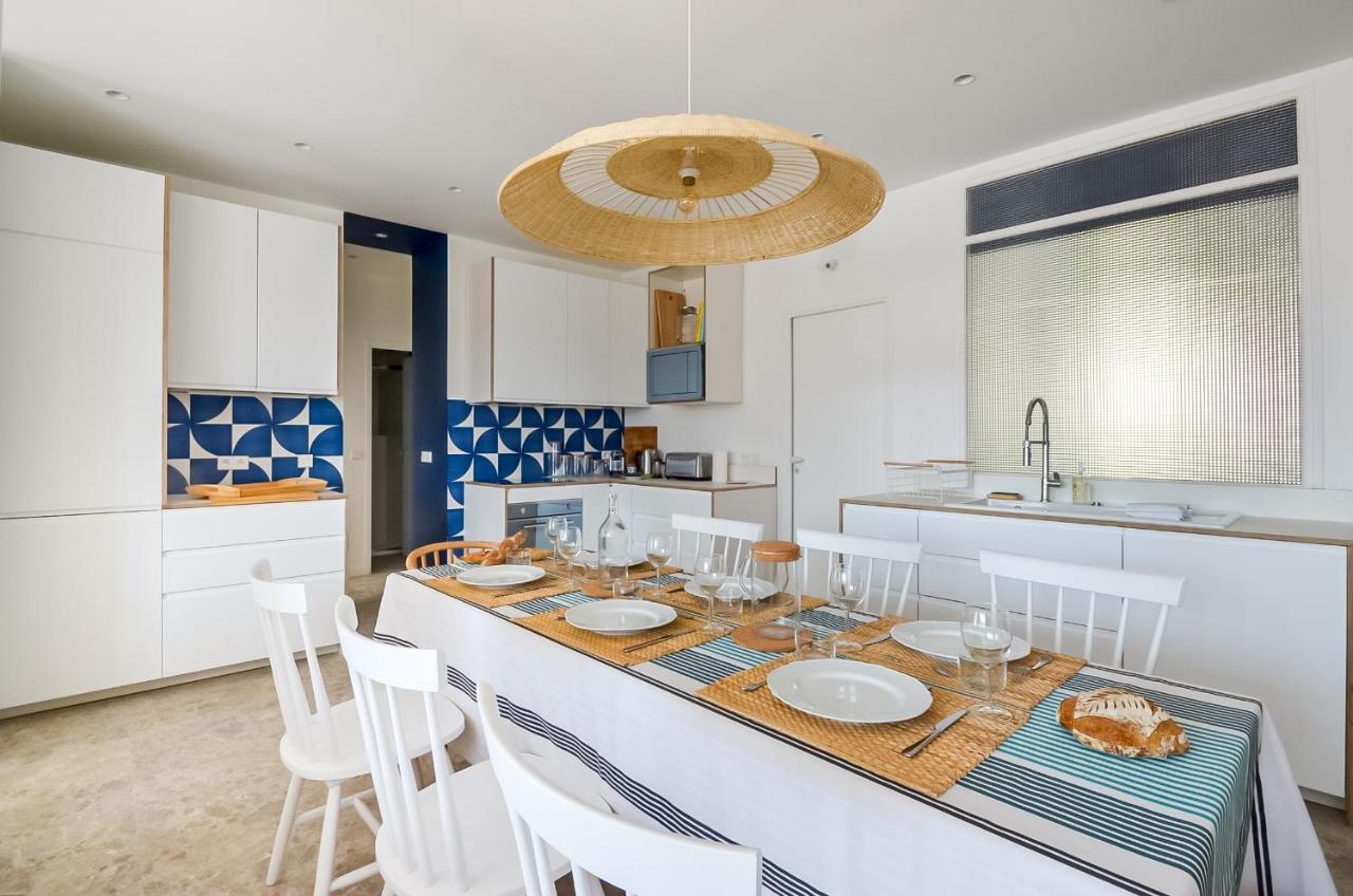 Massilia Blue - Grand Appartement Refait A Neuf Avec Vue Sur Le Vieux Port Marsella Exterior foto